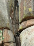 Climber in Peton Perch